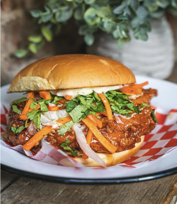 Order Vegetarian Sweet Chili Glazed Chicken Sandwich food online from Sweet Chick store, New York on bringmethat.com