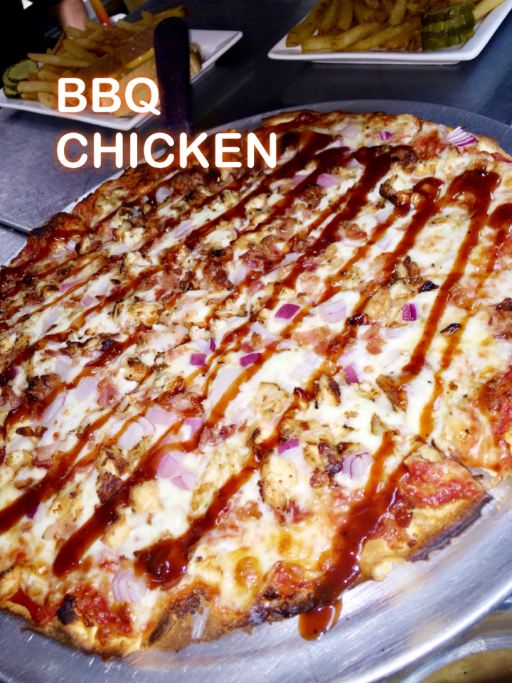 Order BBQ Chicken Pizza food online from Shakers Bar and Grill store, Wixom on bringmethat.com