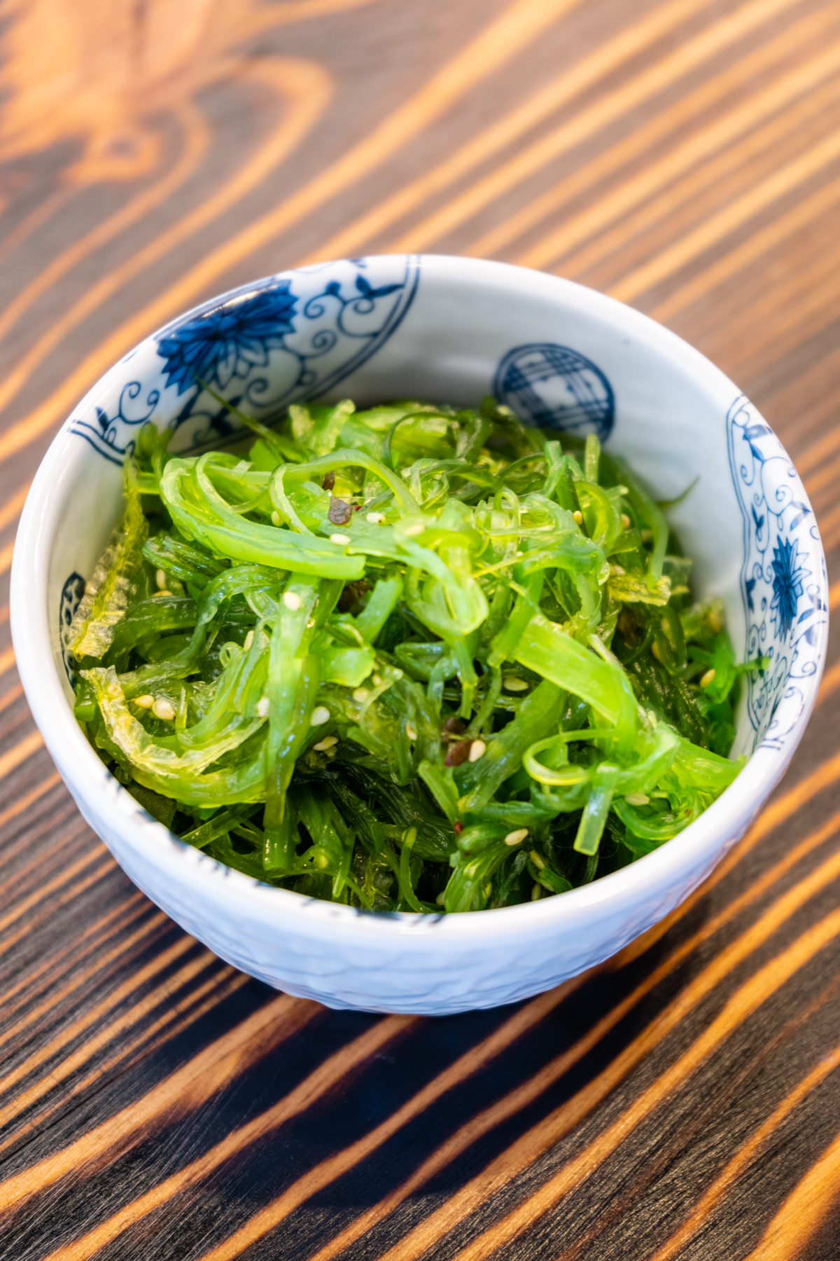 Order Seaweed Salad Plate food online from Aji Robata & Ramen store, Tomball on bringmethat.com