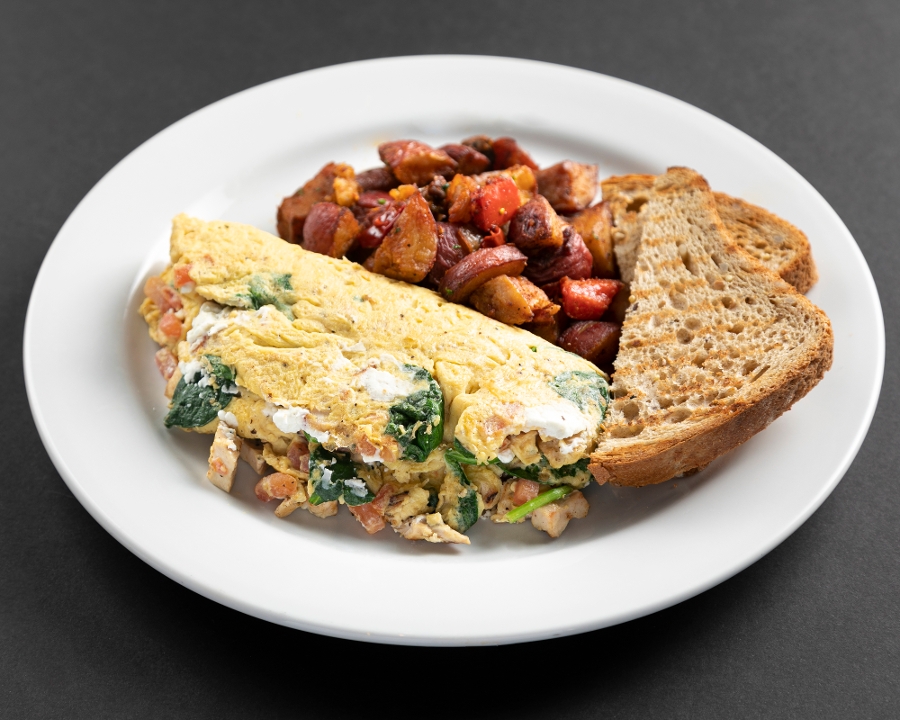Order Chicken Omelette food online from Busboys and Poets store, Washington on bringmethat.com