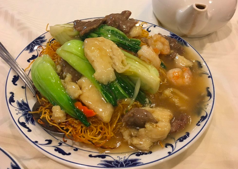 Order 206. House Special Lo Mein 招牌捞面 food online from Hop Woo store, Los Angeles on bringmethat.com