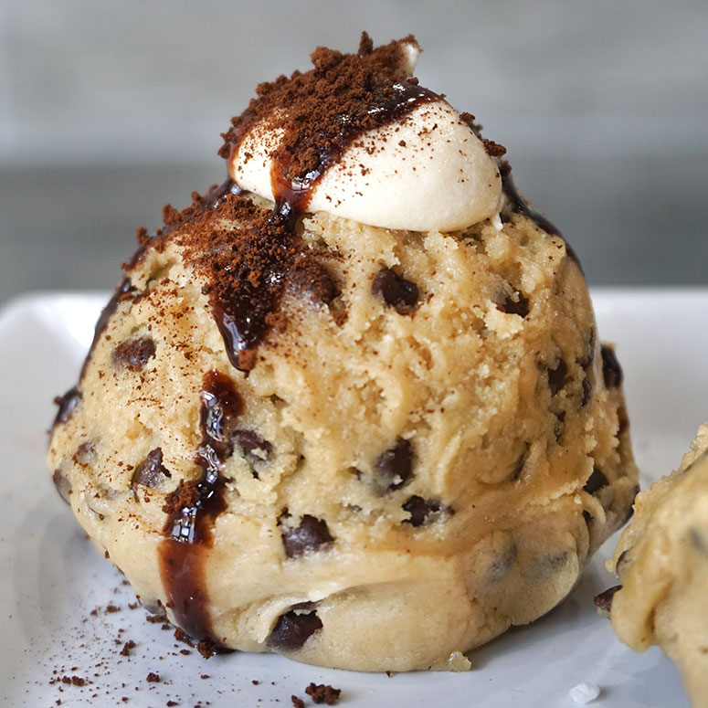 Order Cookie Dough Scoop - Mocha Madness food online from Cinnaholic store, Chicago on bringmethat.com