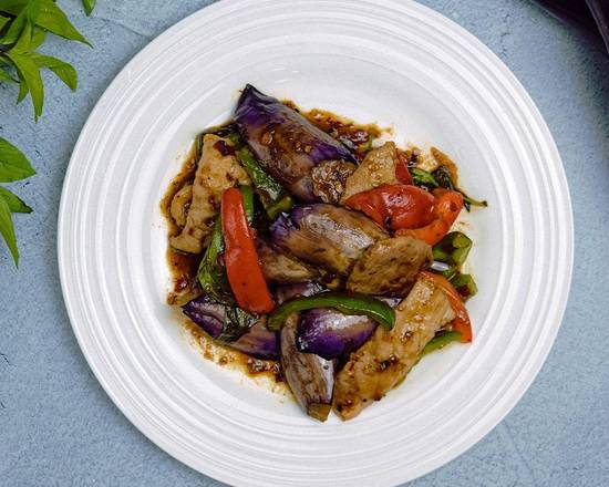 Order Spicy Eggplant food online from Blue Orchid Thai Bistro store, Palm Desert on bringmethat.com
