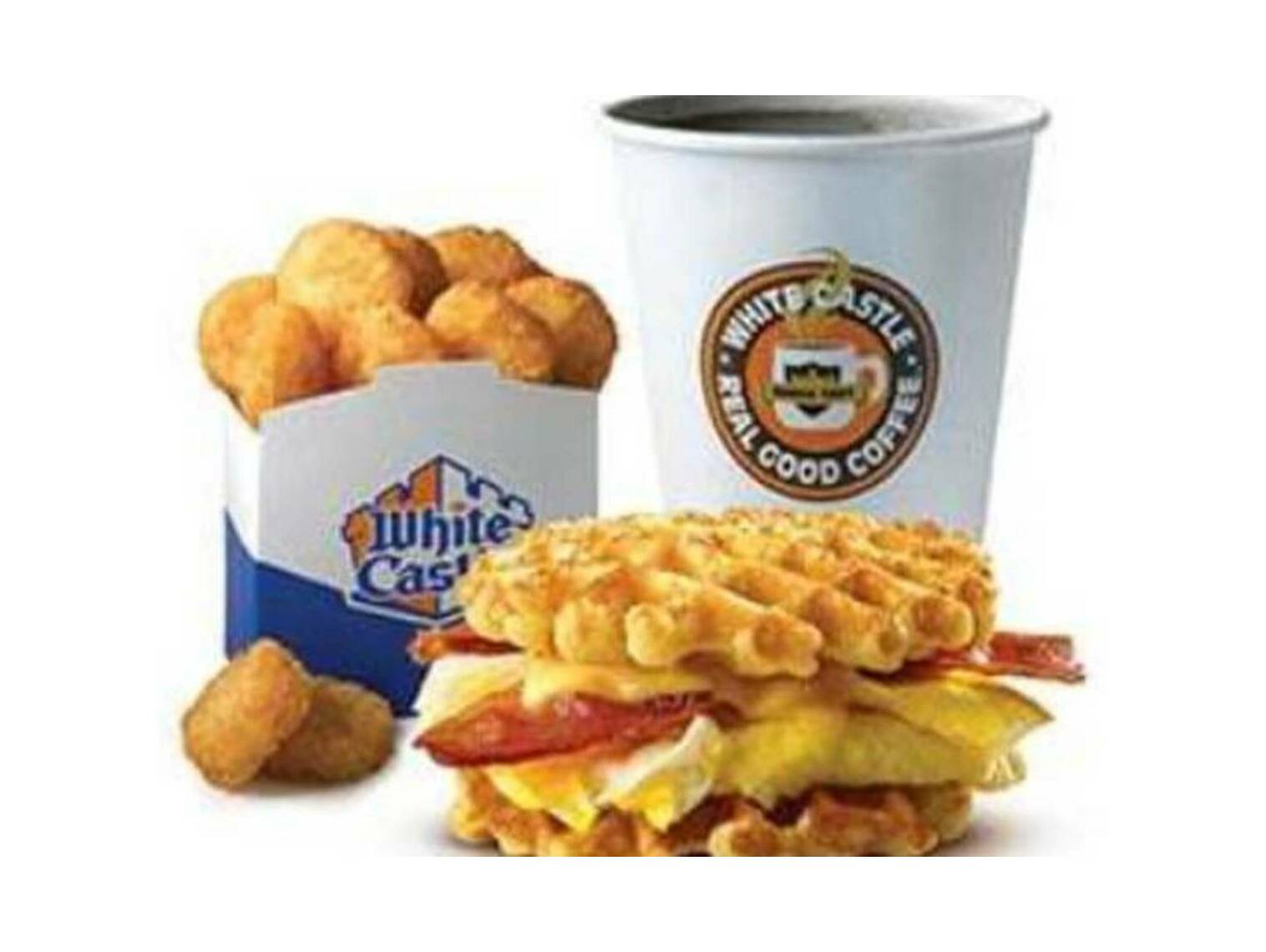 Order BELGIAN WAFFLE SLIDER COMBO CAL 730-860 food online from White Castle store, South Lebanon on bringmethat.com