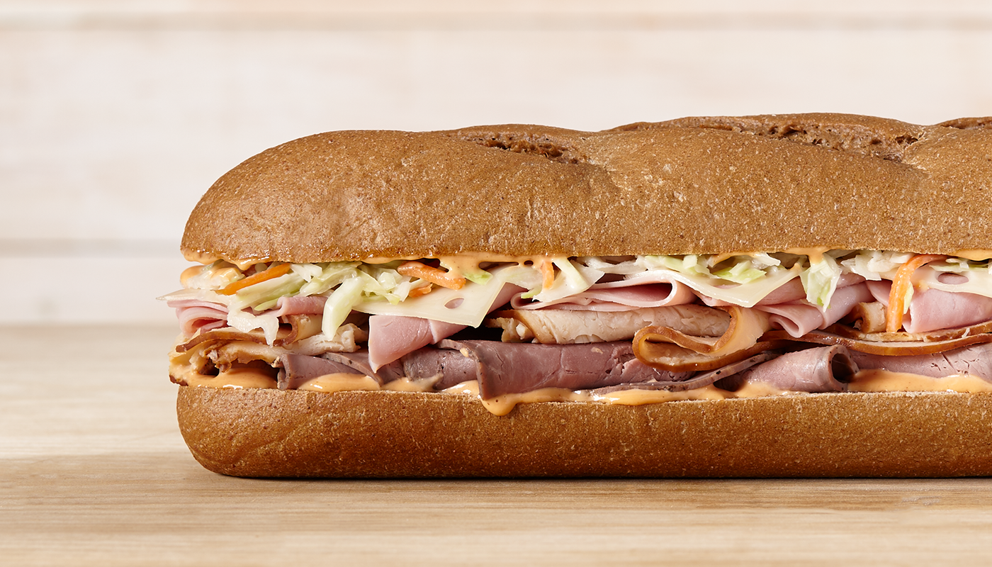 Order 6' Champ Sub (710cal) food online from Quickchek store, Wantage on bringmethat.com