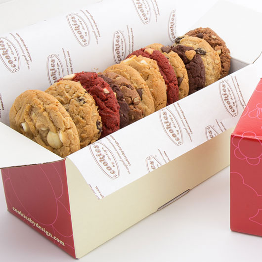 Order BX8. One Dozen Gourmet Cookies food online from Cookies By Design store, Naperville on bringmethat.com