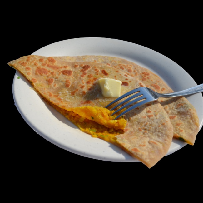 Order R4 Aloo Paratha food online from Indian Hut store, Trooper on bringmethat.com