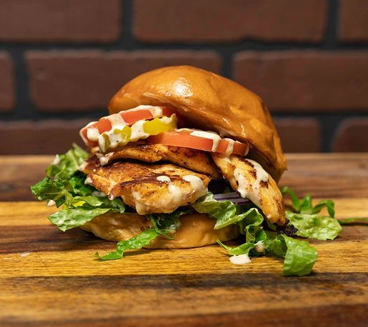 Order Grilled Chicken Sandwich food online from Big Belly Que store, Smithtown on bringmethat.com