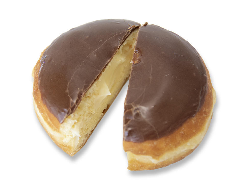 Order Cream Filled Donut food online from Honey Donuts store, Crowley on bringmethat.com
