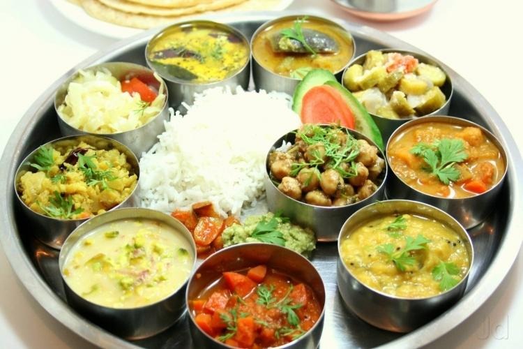 Order Veg Thali food online from Swad Indian and Nepalese Cousine store, Fort Worth on bringmethat.com