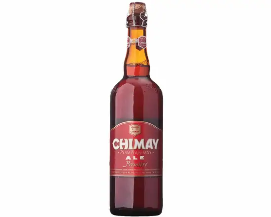Order Chimay Premiere Red TRAPPIST Belgian  Ale 7% abv 750ml food online from Sousa Wines & Liquors store, Mountain View on bringmethat.com