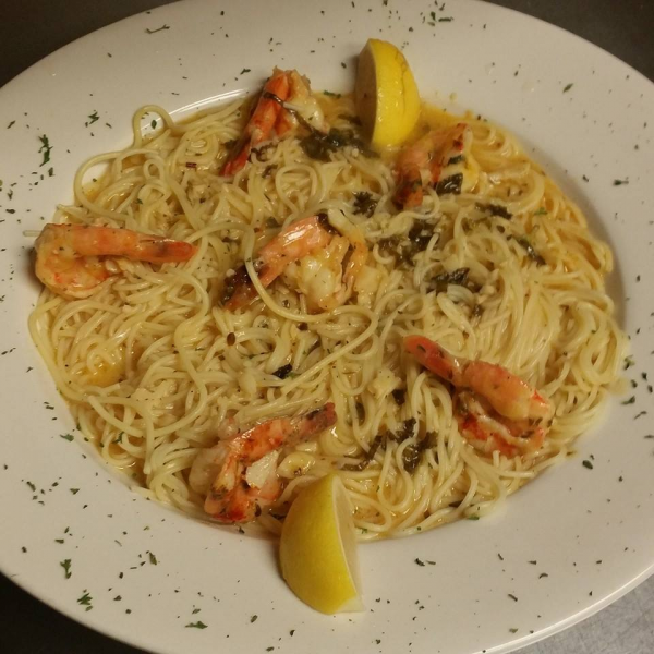 Order Shrimp Scampi food online from Lefty's Pizzeria and Restaurant store, Paterson on bringmethat.com