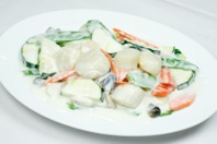 Order Scallops with Cream Sauce food online from Flamingo Palace store, Phoenix on bringmethat.com