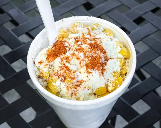 Order Corn in a Cup food online from Amigos Snacks And More store, San Antonio on bringmethat.com