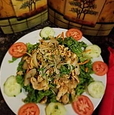 Order Thai Lemon Salad food online from Long Beach Cafe store, Lakewood on bringmethat.com