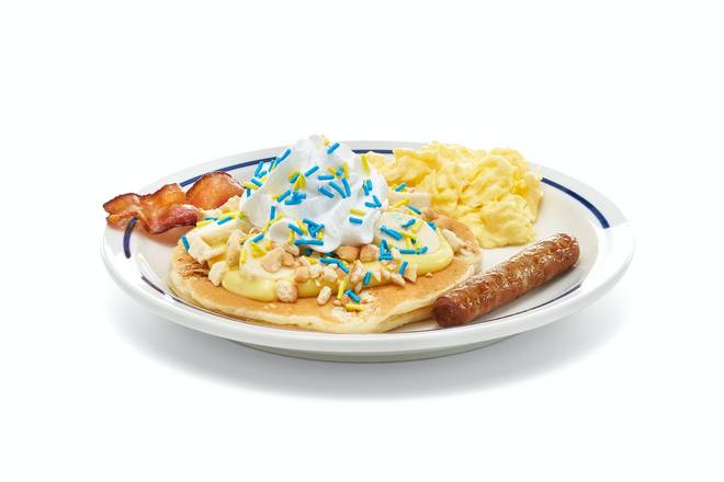 Order New! Mischievous Minion Kids Combo food online from Ihop store, Lancaster on bringmethat.com