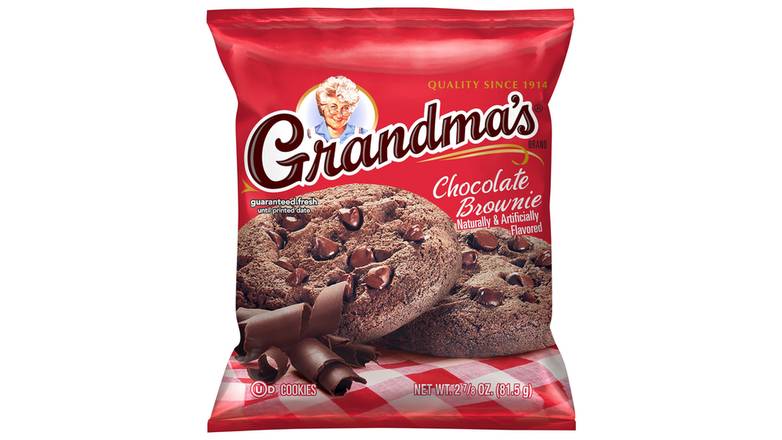 Order Grandma'S Cookies Chocolate Brownie food online from Trumbull Mobil store, Trumbull on bringmethat.com