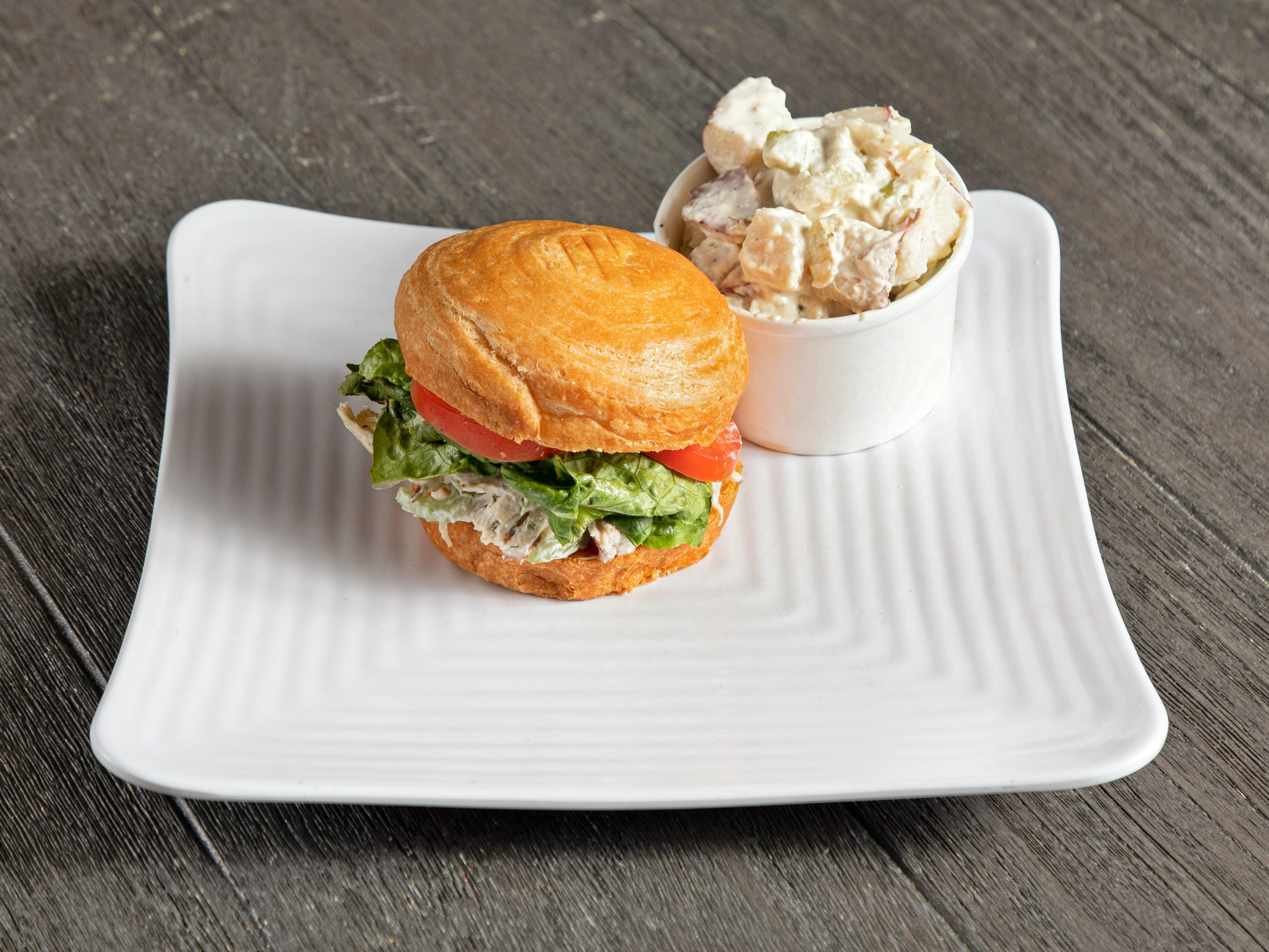 Order Almond Chicken Salad Sandwich food online from Sweet Buzz Bean & Bistro store, Harrison City on bringmethat.com