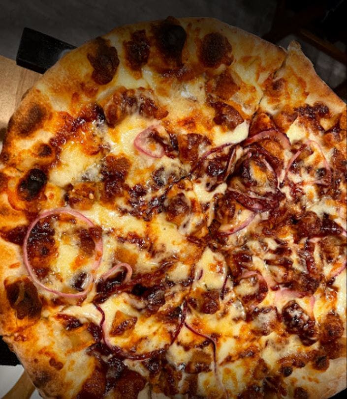 Order The Rodeo Pizza - Small 10" food online from La Cucina Di Nava store, Teaneck on bringmethat.com