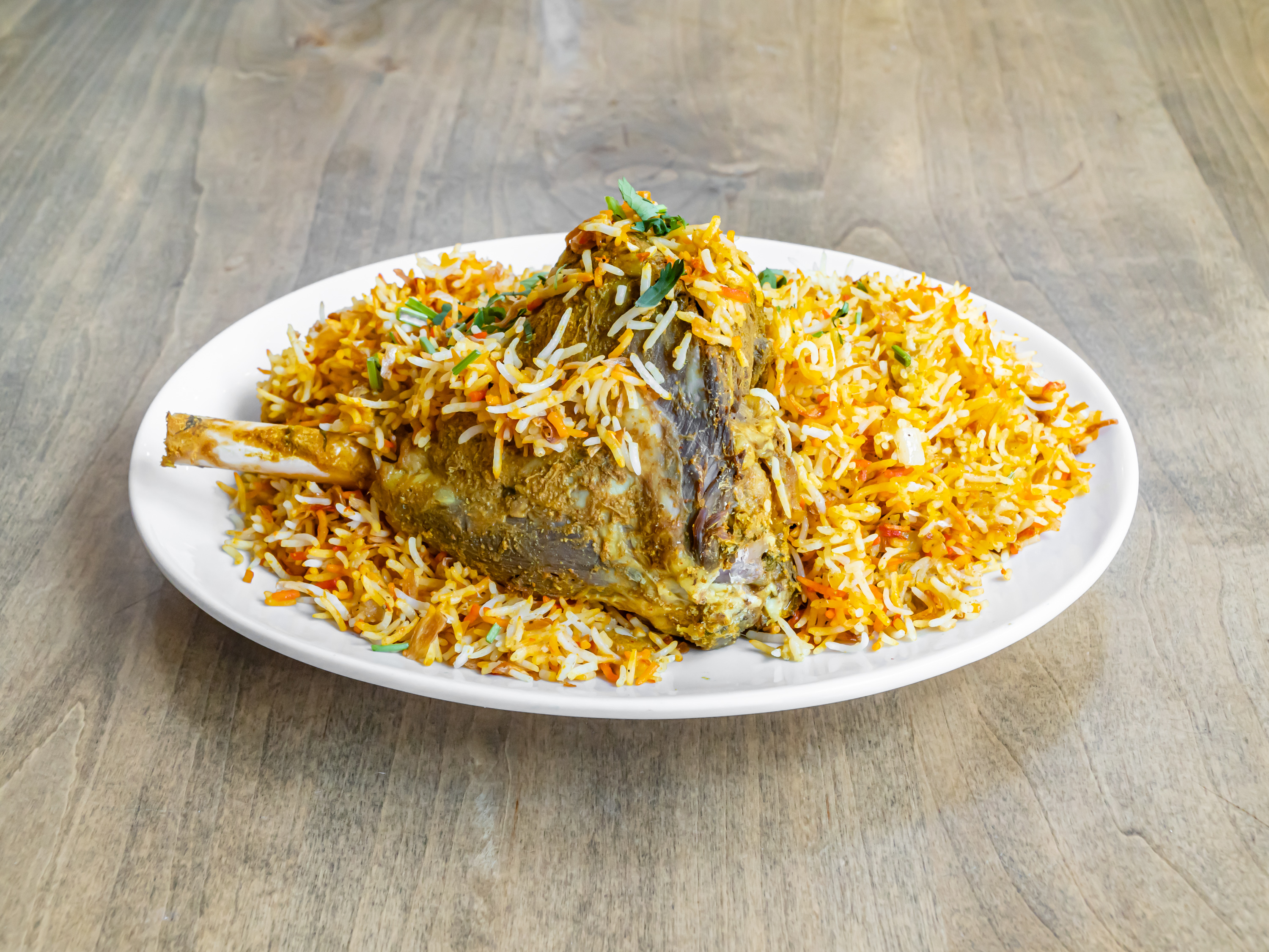 Order Hyderbadi Lamb Biriyani  food online from Biryani Kabob House store, Los Angeles on bringmethat.com