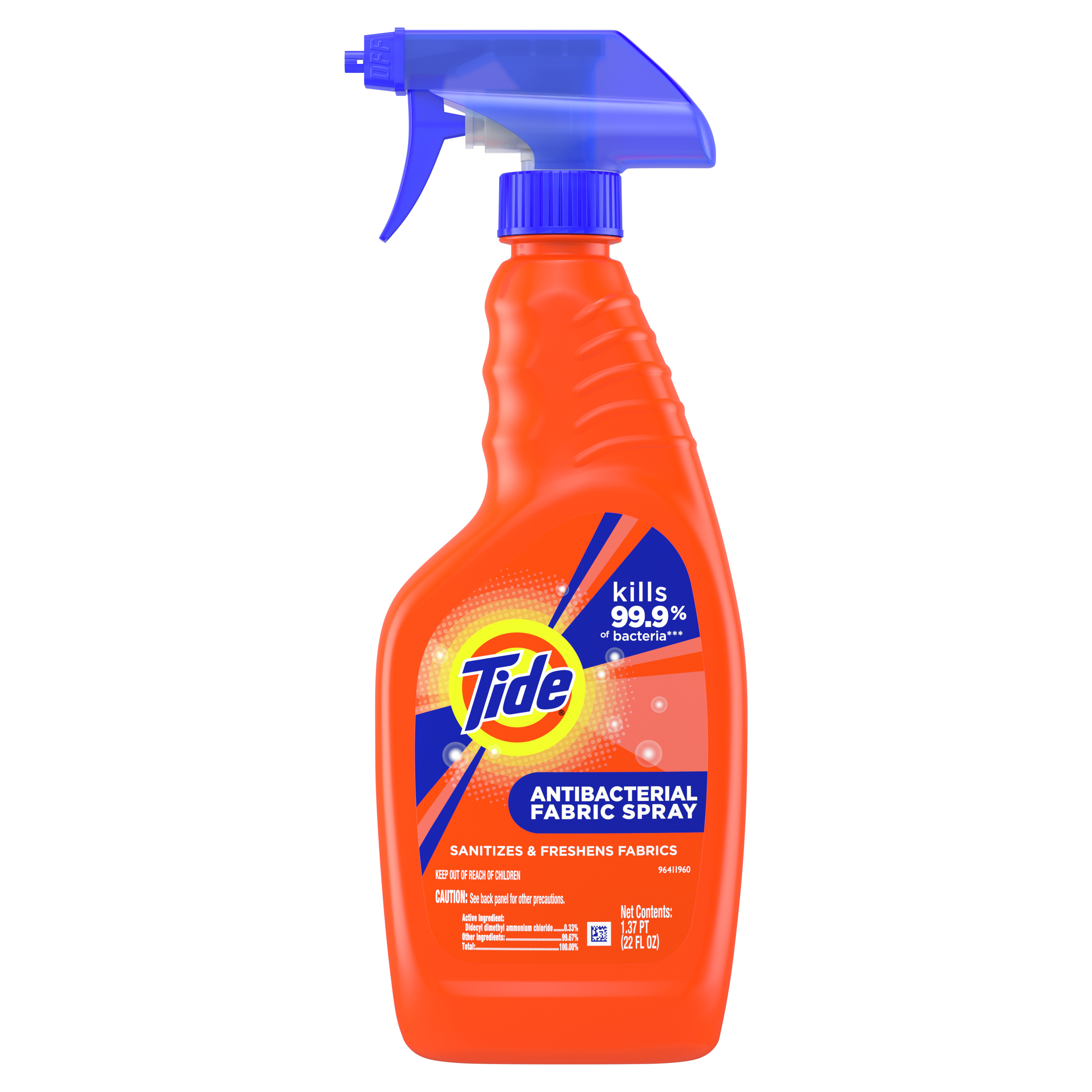 Order Tide Anti-Bacterial Fabric Spray - 22 oz food online from Rite Aid store, CORNING on bringmethat.com