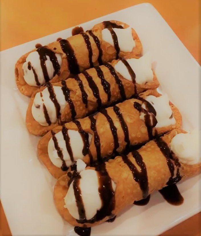 Order Cannoli food online from La Famiglia Wood Fired Pizzeria store, Humble on bringmethat.com