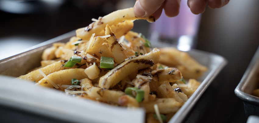 Order Garlic Parm Fries food online from Beerhead Bar & Eatery store, Painesville on bringmethat.com