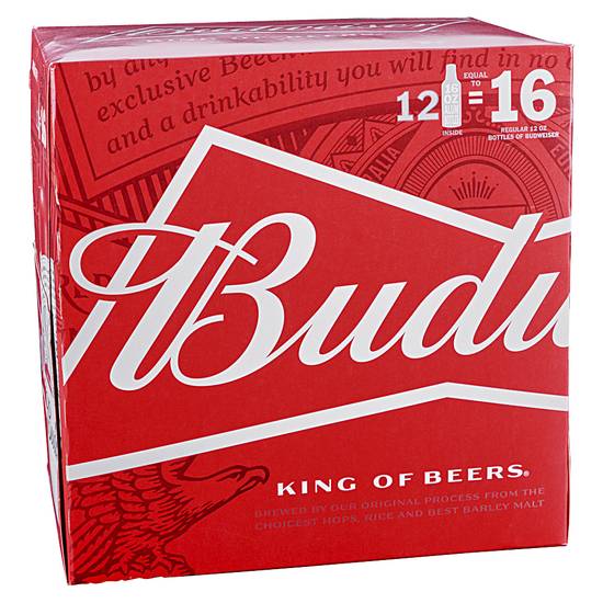 Order Budweiser Beer - 12 Pack food online from Lone Star store, Gainesville on bringmethat.com
