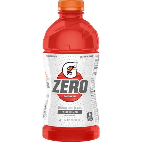 Order Gatorade G Zero With Protein Fruit Punch food online from Exxon Food Mart store, Port Huron on bringmethat.com