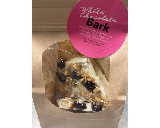 Order White Chocolate Bark food online from FroyoWorld store, Boston on bringmethat.com