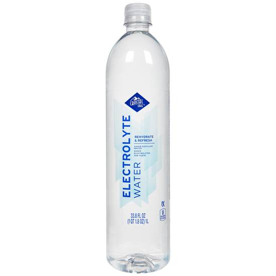 Order Crystal Lake Electrolyte Water (33.8 oz) food online from Rite Aid store, Corona Del Mar on bringmethat.com