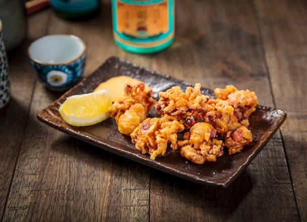 Order Iidako Kara Age (fried baby octopus) food online from Yoshiharu Ramen store, Buena Park on bringmethat.com