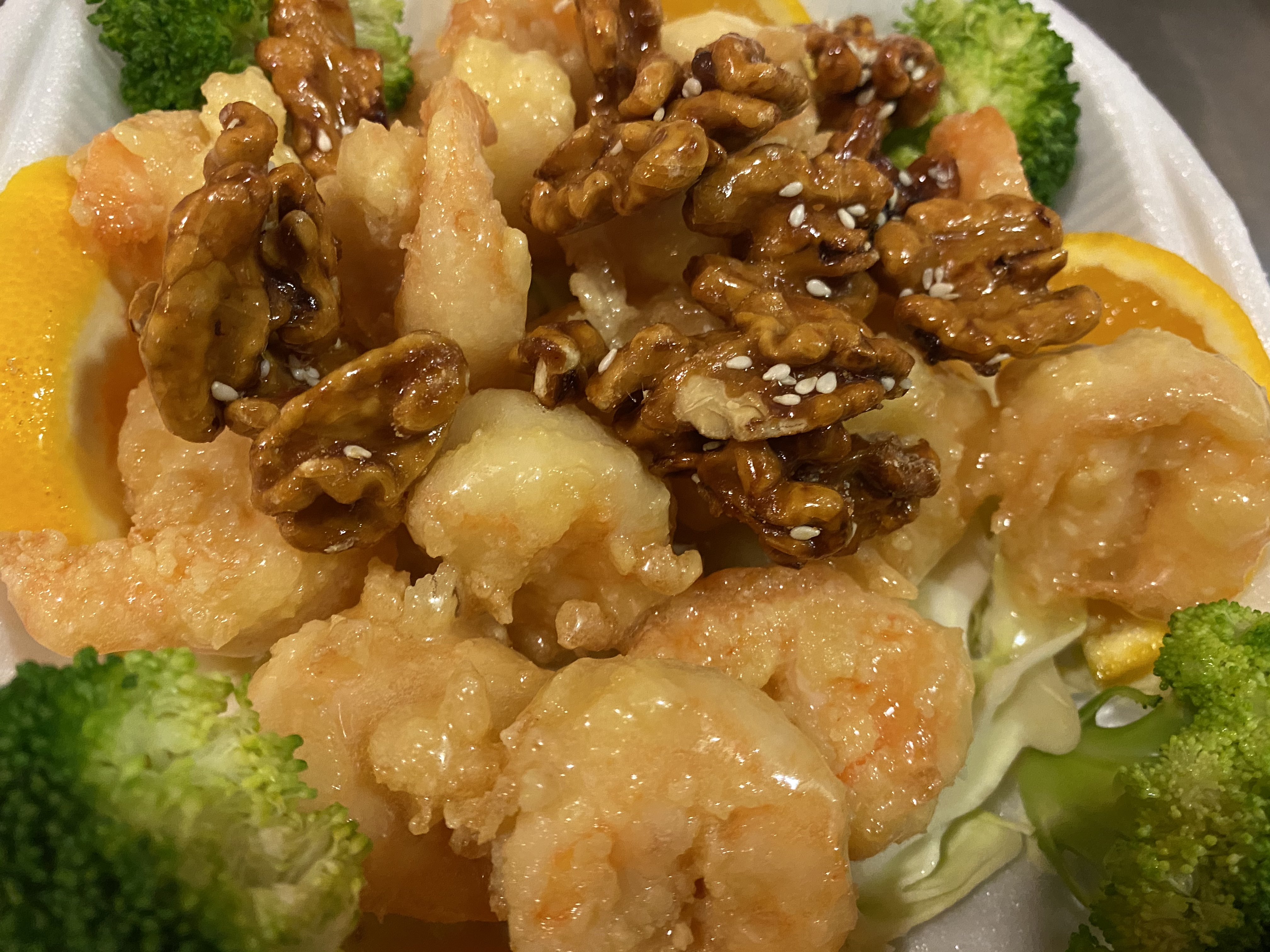 Order Twinkle Walnut Shrimp food online from Golden Ginger store, Hemet on bringmethat.com