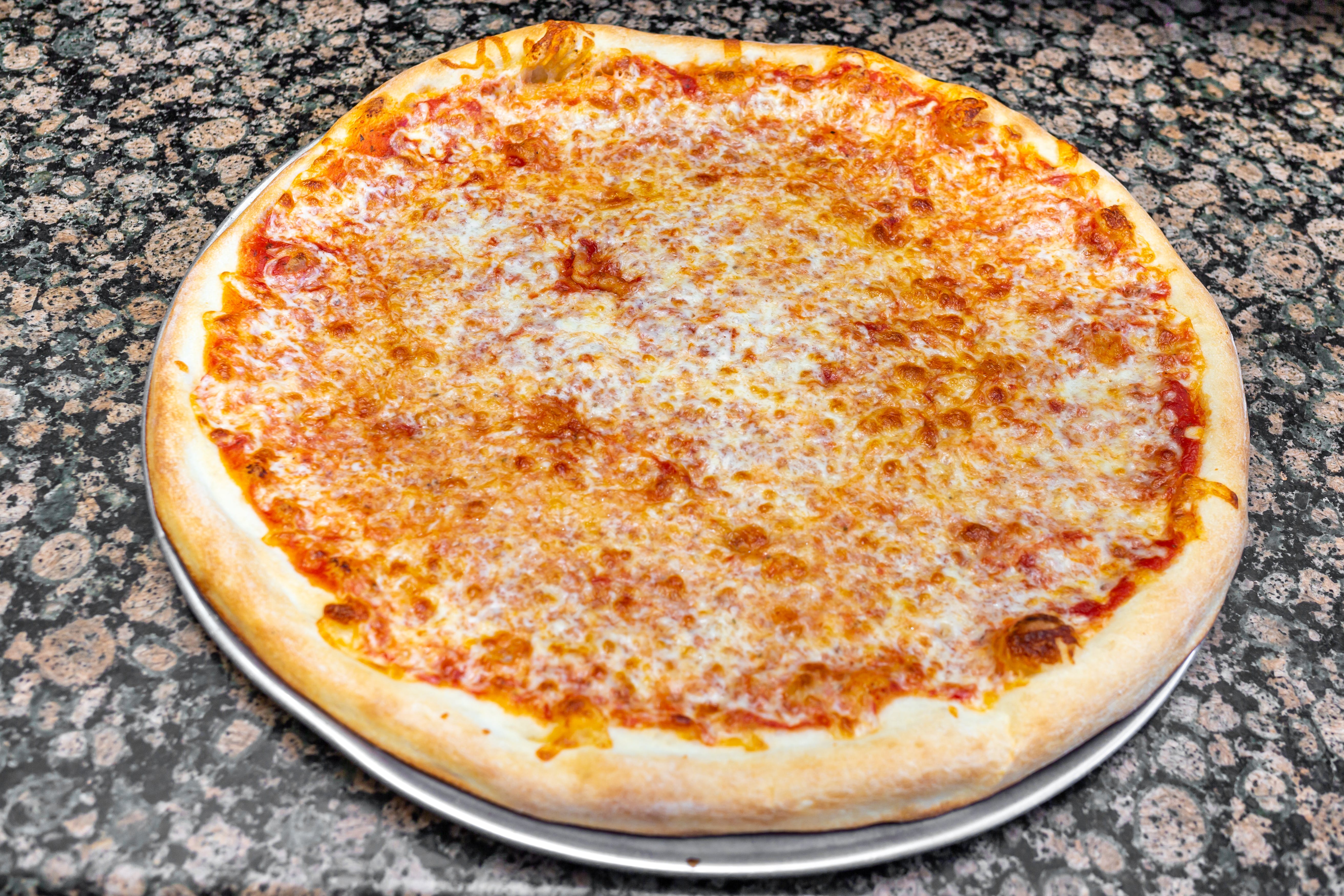Order Cheese Pizza - Small 12" food online from Salvino Pizzeria & Restaurant store, Selden on bringmethat.com