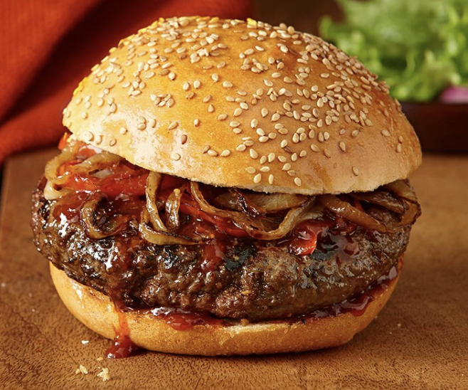 Order BBQ Burger food online from Mediterranean Grill And Bar store, New York on bringmethat.com