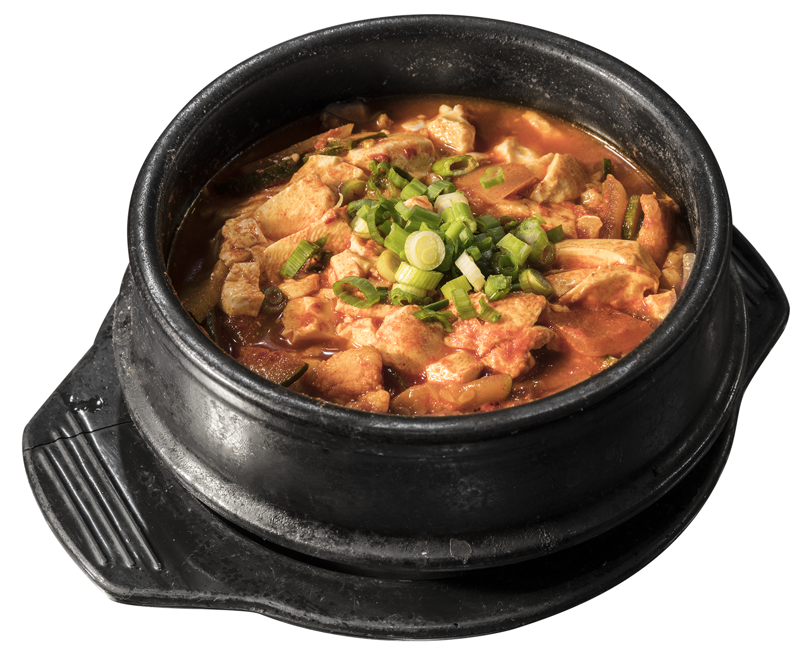 Order Beef Soft Tofu Stew food online from Hobak Korean BBQ store, Las Vegas on bringmethat.com