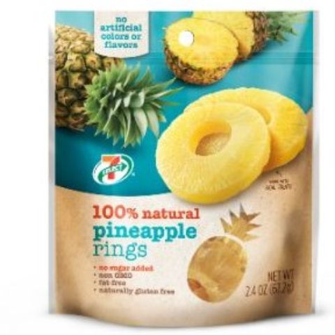 Order 7-Select Natural Dried Pineapple 2.4oz food online from 7-Eleven store, West Columbia on bringmethat.com