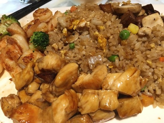 Order Chicken & Shrimp Hibachi food online from Feng Asian Bistro store, Millbury on bringmethat.com
