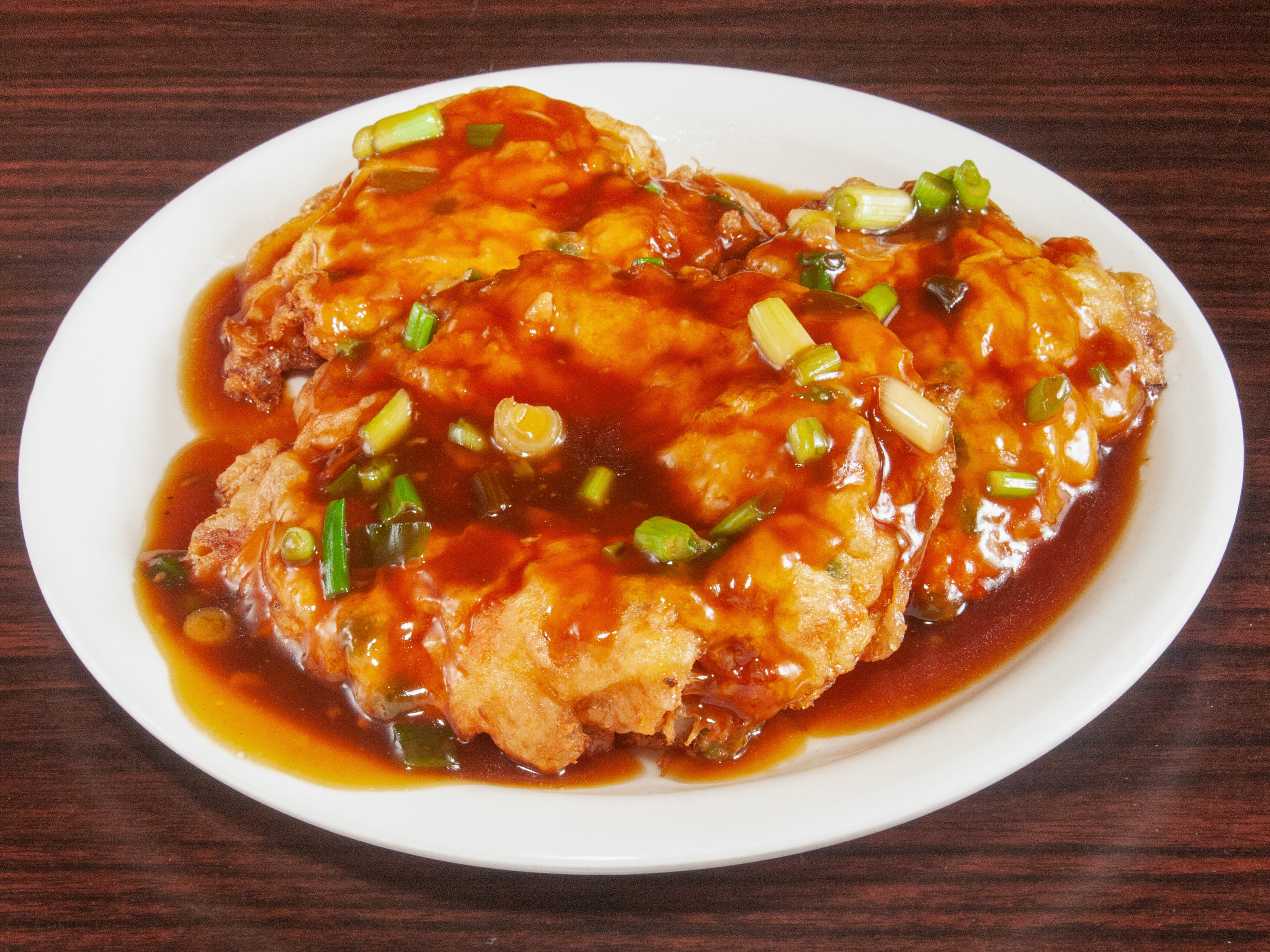 Order Shrimp Egg Foo Young food online from China Buffet store, Omaha on bringmethat.com