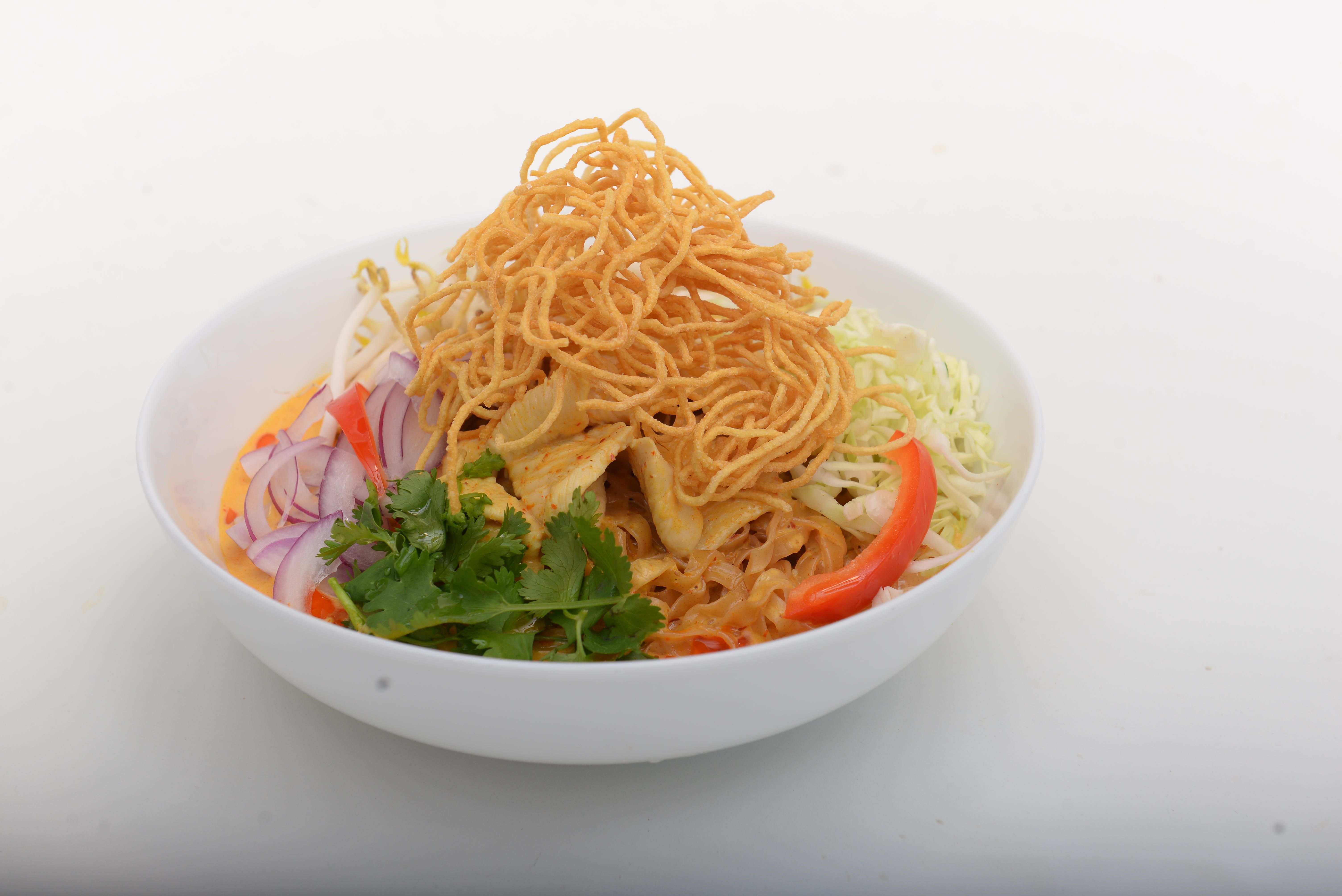 Order Khao Soi Kai food online from Luv n Eat Thai Cuisine store, Camarillo on bringmethat.com