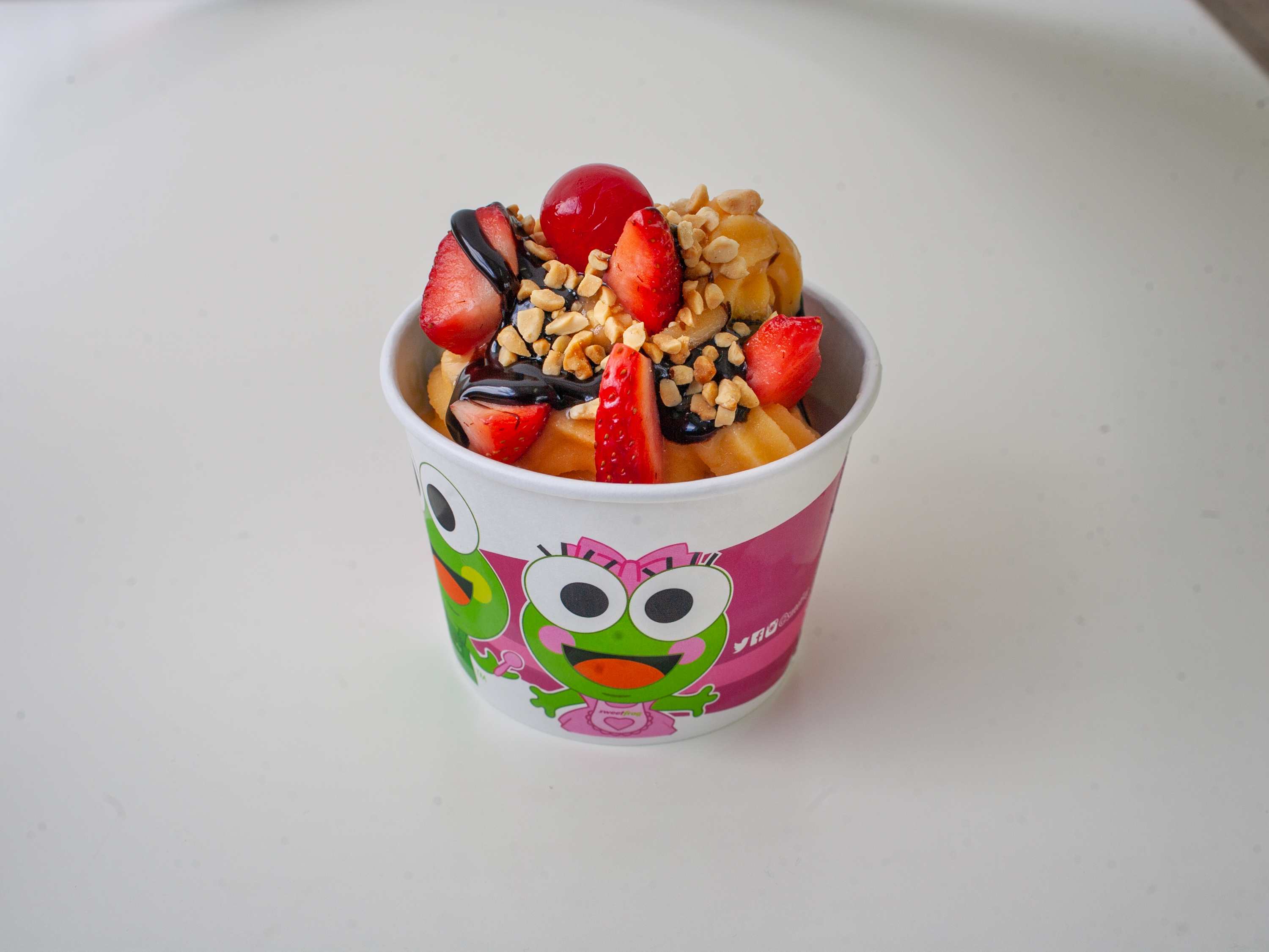 Order Ice Cream Cup with 3 Toppings food online from Sweet Frog store, Binghamton on bringmethat.com