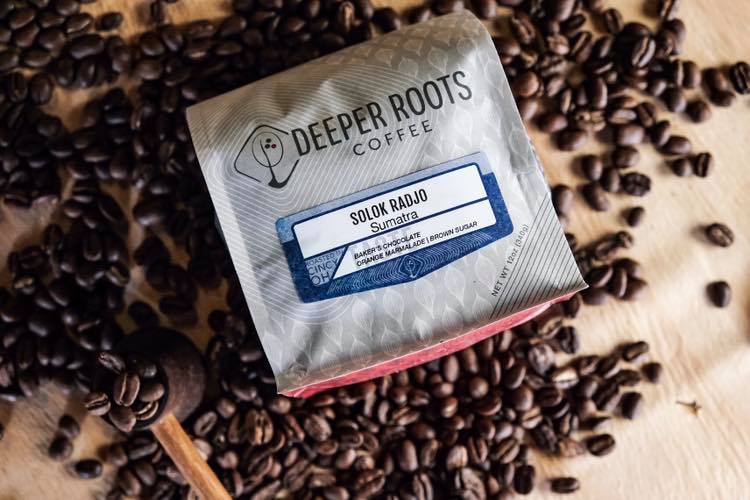 Order Solok Radjo, Sumatra food online from Deeper Roots Coffee store, Cincinnati on bringmethat.com