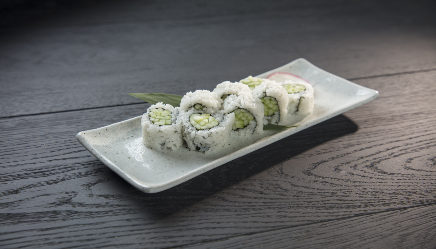 Order Cucumber Roll   food online from Starfish Sushi - Downey store, Downey on bringmethat.com