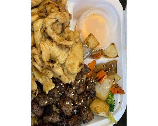 Order Hibachi Filet Mignon and chicken  food online from Pho.Com store, Suwanee on bringmethat.com