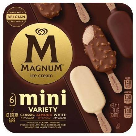 Order Magnum Mini Variety Pack (6 bars) food online from 7-Eleven By Reef store, Atlanta on bringmethat.com