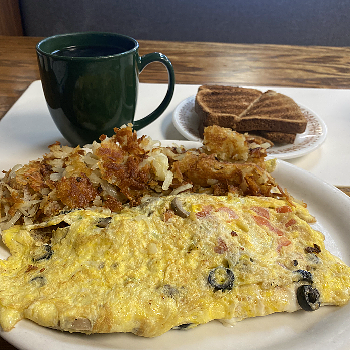 Order Ultimate Omelet food online from The Bomber store, Ypsilanti on bringmethat.com