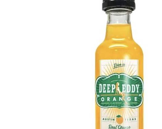 Order Deep Eddy Orange, 50mL vodka (35.0% ABV) food online from Cold Spring Liquor store, Liberty Hill on bringmethat.com