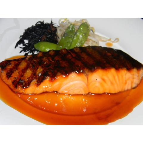 Order Teriyaki Salmon food online from Chikara Sushi & Asian Fusion store, Phoenixville on bringmethat.com