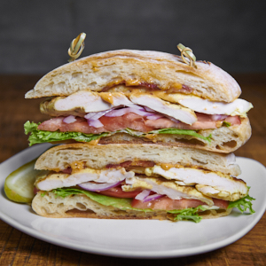 Order Grilled Chicken Club food online from Rotiss-A-Q store, Mount Kisco on bringmethat.com