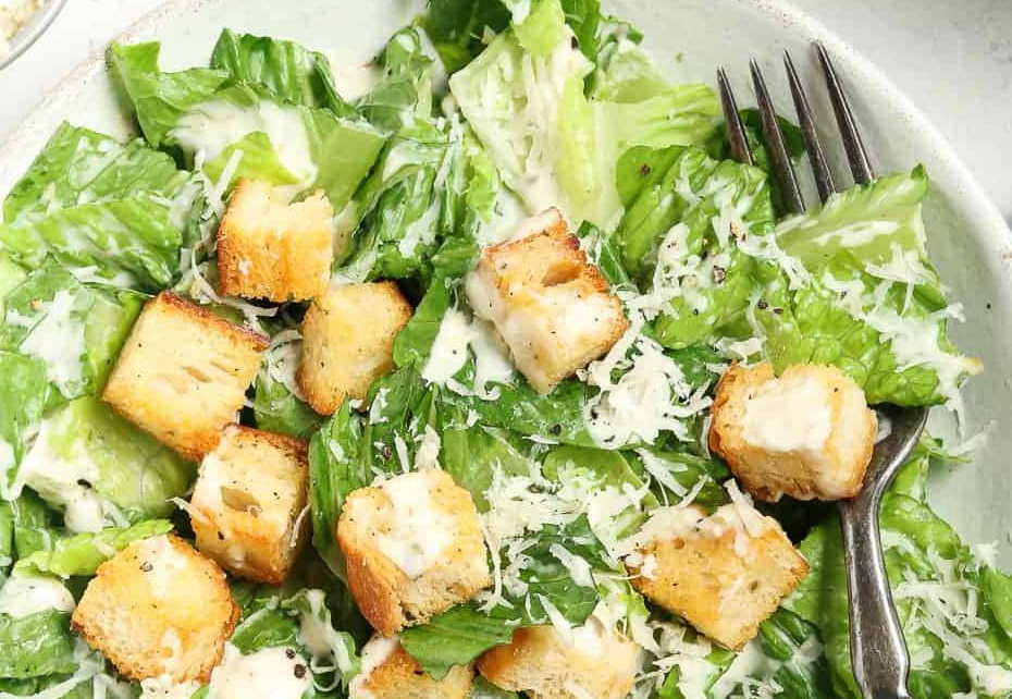 Order Side Caesar Salad food online from V Spot store, Brooklyn on bringmethat.com